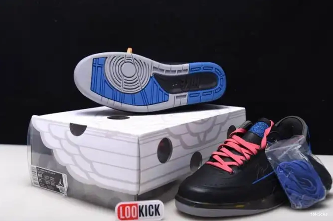 Rep TBK SP Retro Low Black Blue DJ4375-004 Jordan Off-White 2 0520